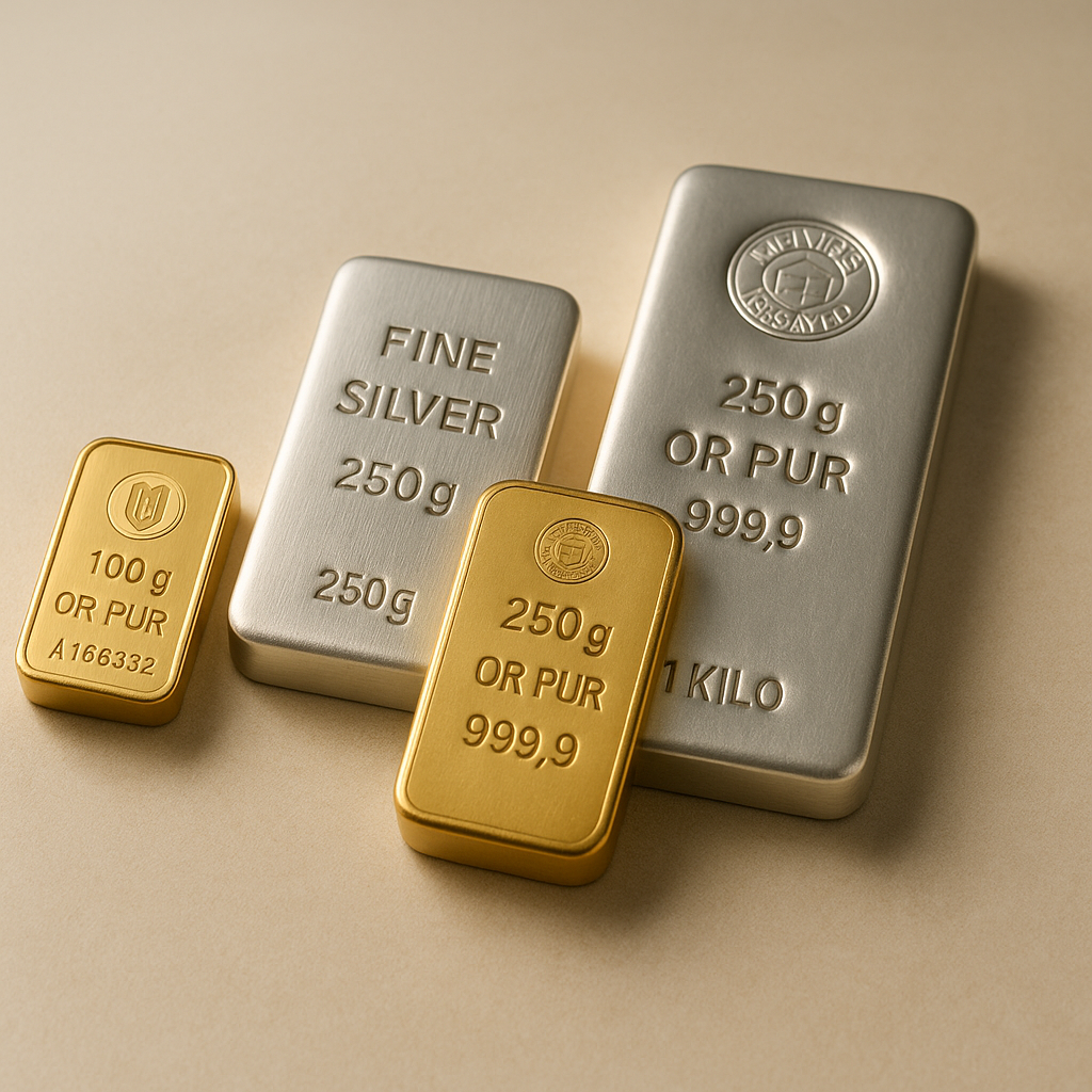 Protocole d'expertise des pièces en or