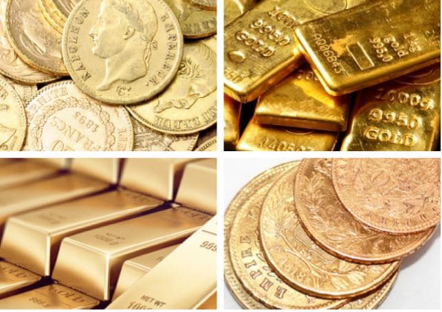 Pièces d'or d'investissement
