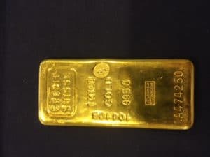 Lingots et lingotins d'or