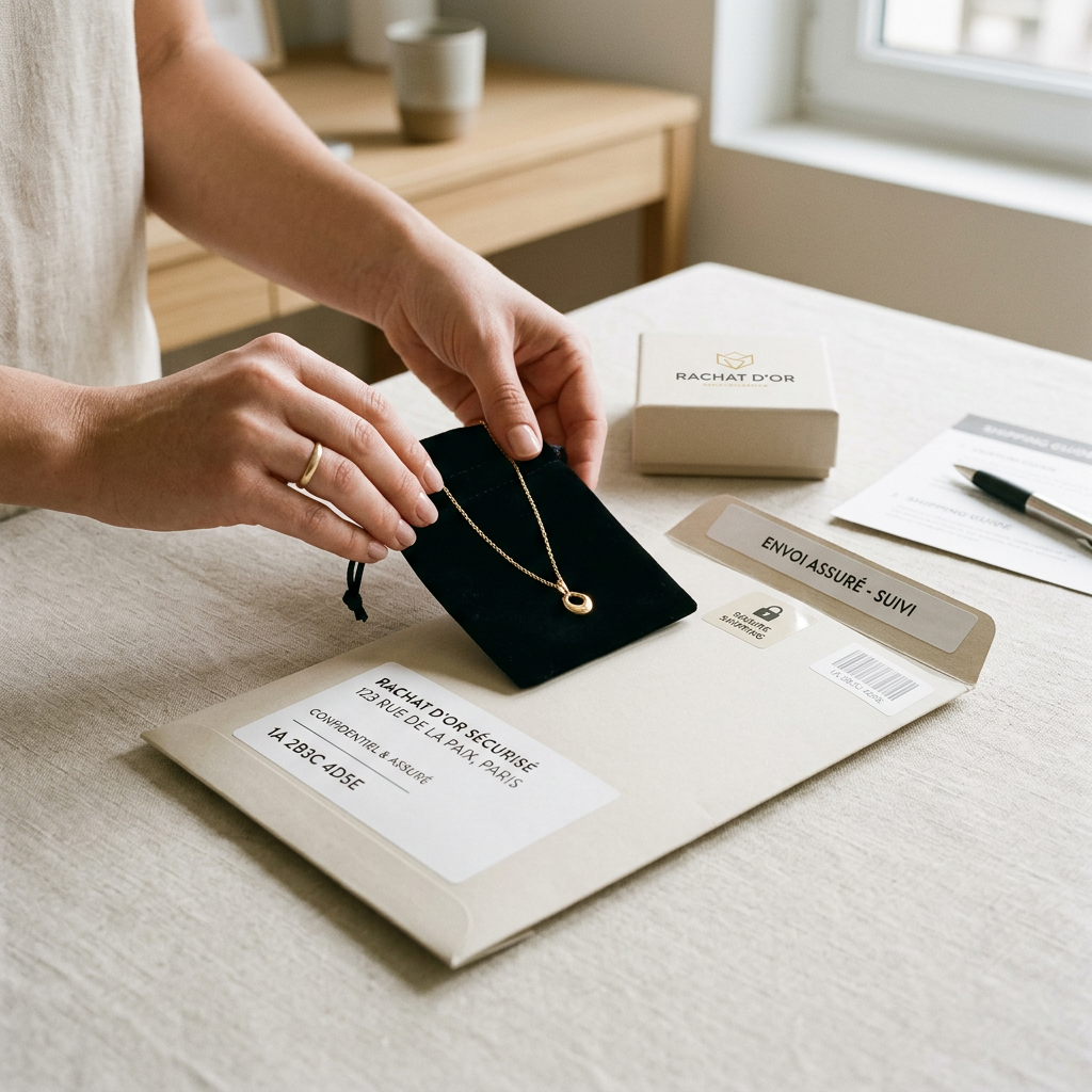 Envoi sécurisé de métaux précieux par La Poste