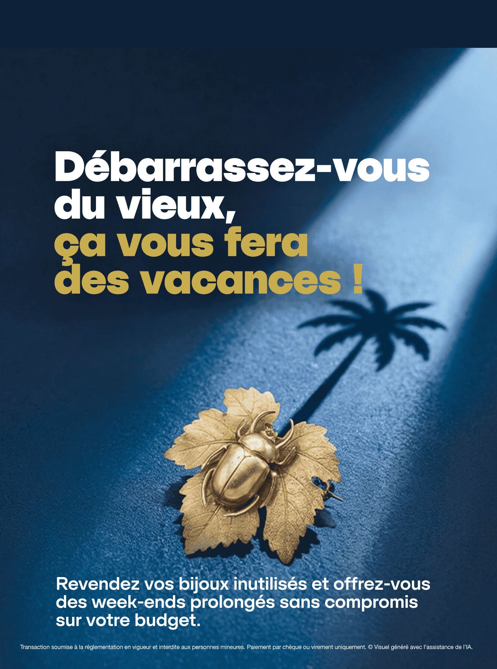 Bannière principale homepage mobile