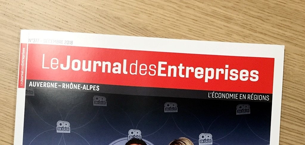 Le Journal des Entreprises – Décembre 2018
