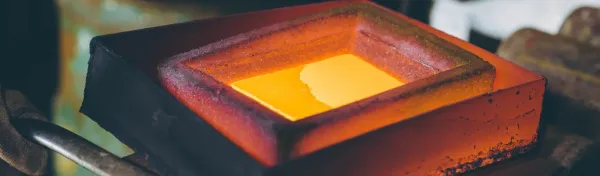Recyclage des métaux précieux : fonte de l’or