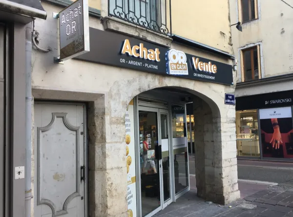 Or en Cash s’ouvre à Bourg-en-Bresse