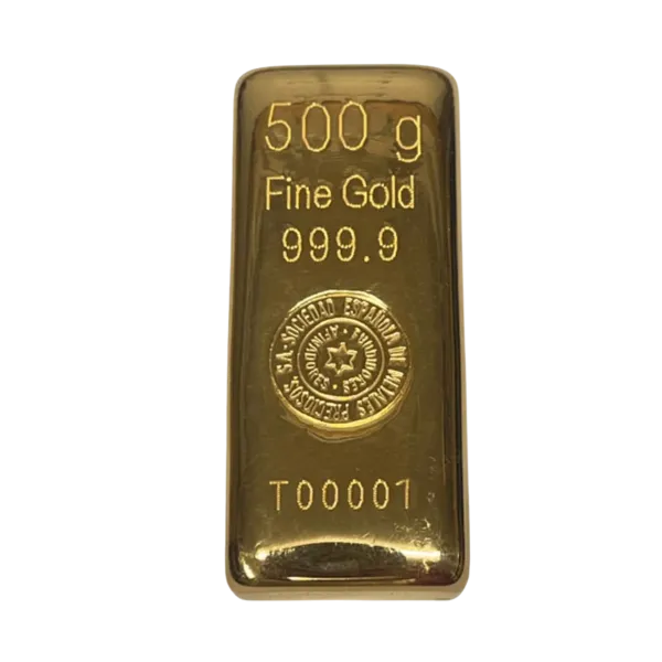 Lingot Or 500 grammes SEMPSA