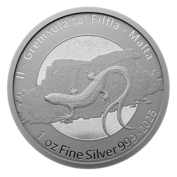 Pièce 5 Euro « Il-Gremxula ta’ Filfla » Malte 2025