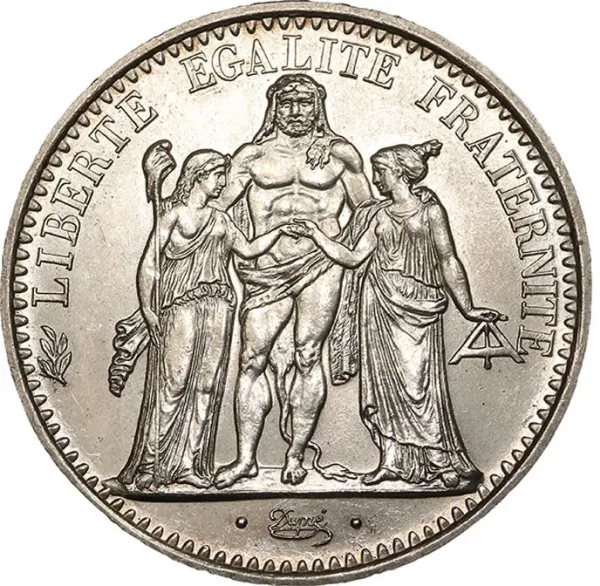 Pièces Argent 10 Francs Hercule - Lot de 10 pièces