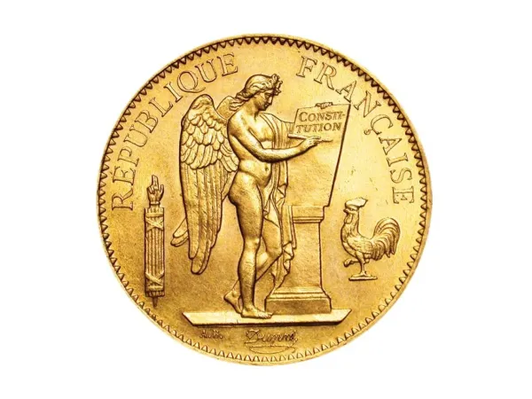 Pièce Or 20 Francs Génie