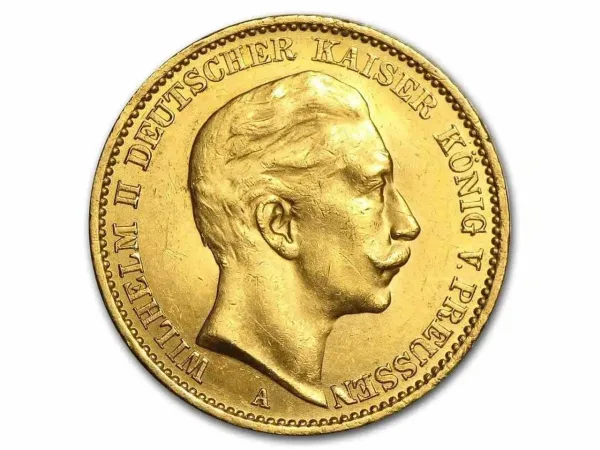 Pièce Or 20 Mark Allemande