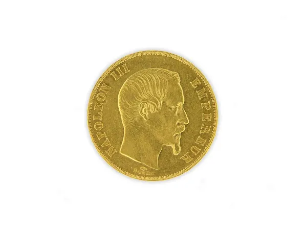 Pièce Or 50 Francs Napoléon III