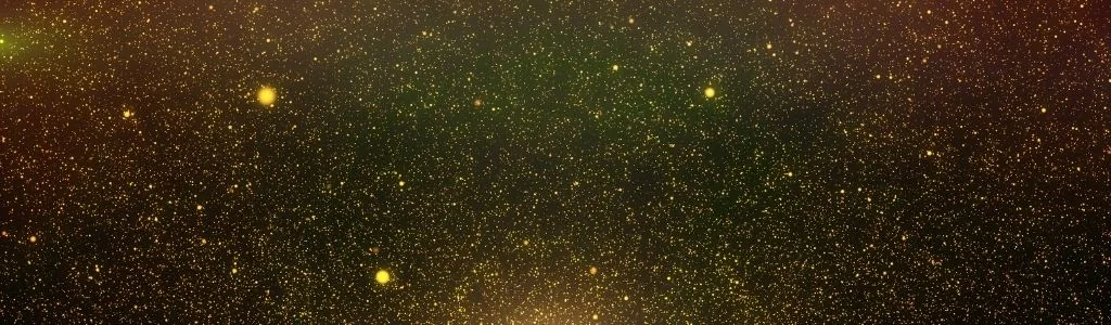 Vue du ciel à la nuit