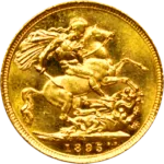 pièce de monnaie Souverain par Or en Cash