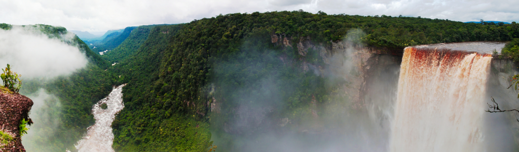 Paysage de Guyane Française