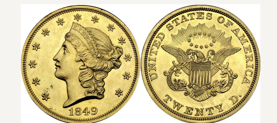 20 $ Double Eagle (1849)