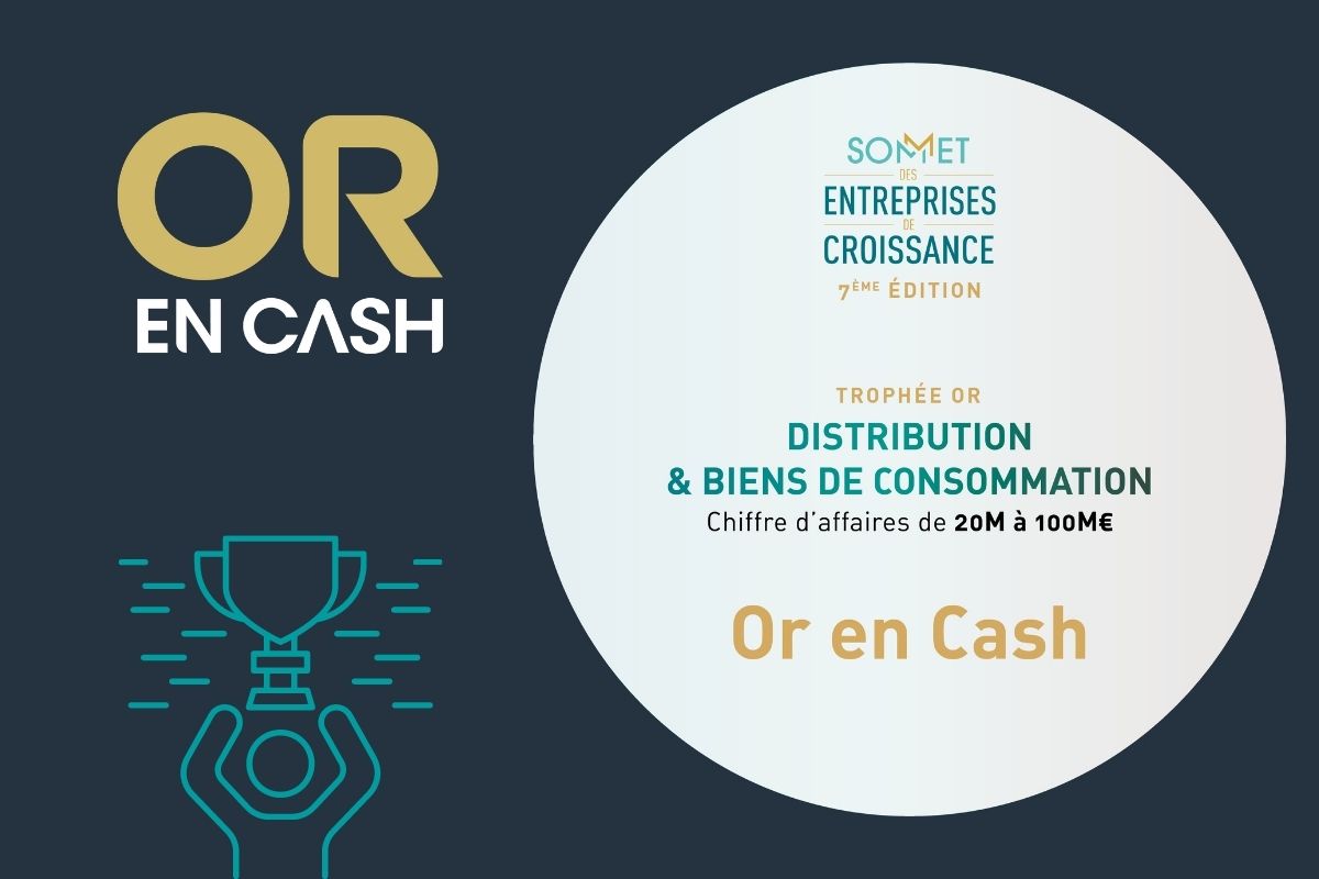 Sommets des entreprises de croissance Or en Cash