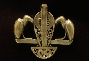 Pendentif en or ouvragé - XIe dynastie ; début XIIe dynastie 