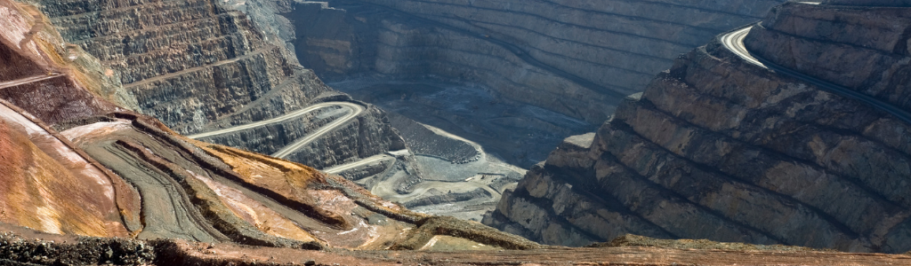 Mine à ciel ouvert à Kalgoorlie, une ville minière du sud-ouest de l'Australie