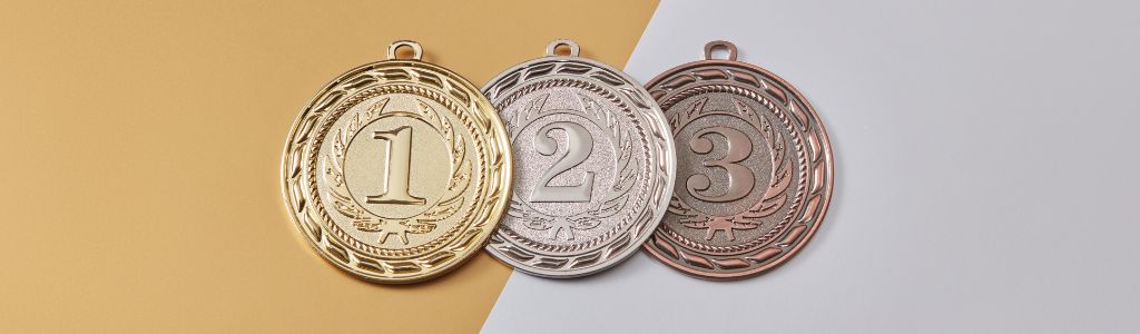 De quel métal sont faites les médailles d'or des Jeux Olympiques ?